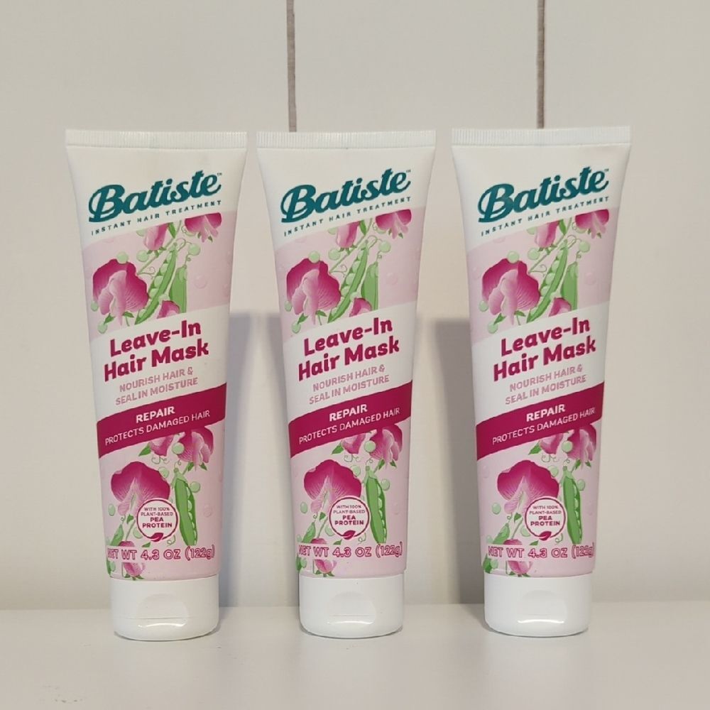 Batiste Leave-In Hair Mask 3 Pack Bundle